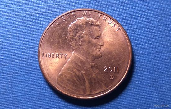 1 цент 2011 D. США.