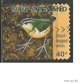 Новая Зеландия. Птицы. Крапивник. 1996г. Mi#1564.