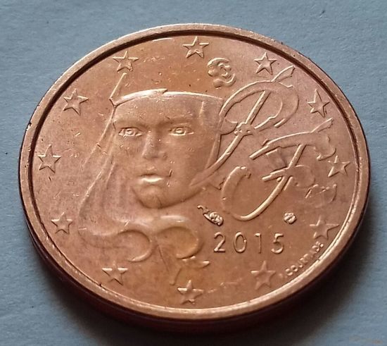 2 евроцента, Франция 2015 г.