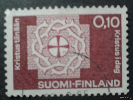 Финляндия 1963 стилизованный рисунок