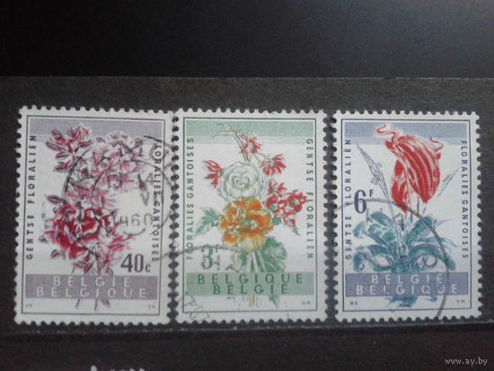 Бельгия 1960 Цветы Полная серия