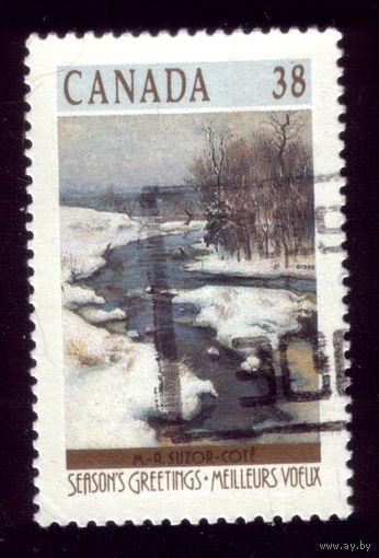 1 марка 1989 год Канада 1154