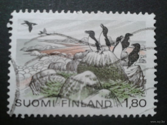 Финляндия 1983 птицы