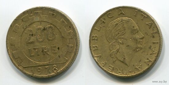 Италия. 200 лир (1978)
