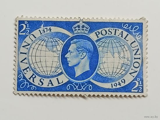 Великобритания 1949. 75 лет Всемирному почтовому союзу