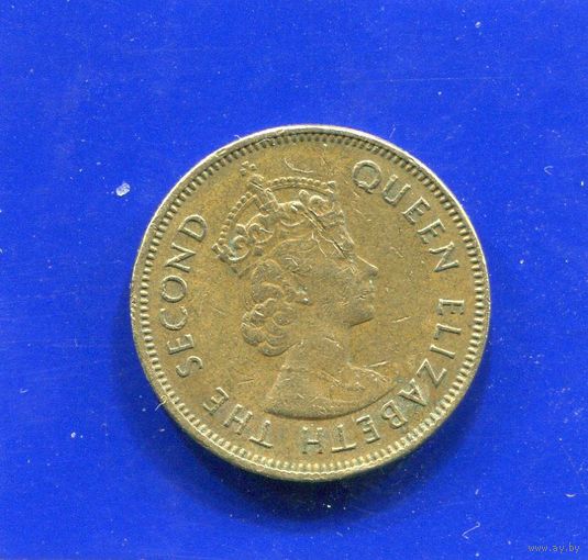 Гонконг 10 центов 1971