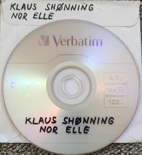 DVD MP3 дискография Klaus SCHONNING, NOR ELLE - 1 DVD