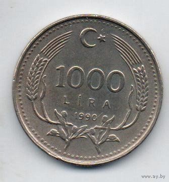 ТУРЕЦКАЯ РЕСПУБЛИКА. 1000 ЛИР 1990