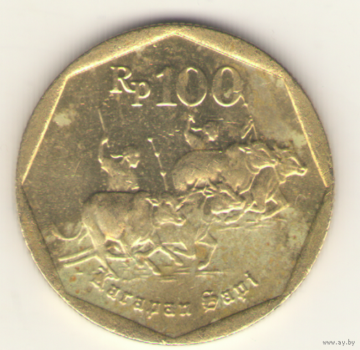 100 рупий 1994 г.